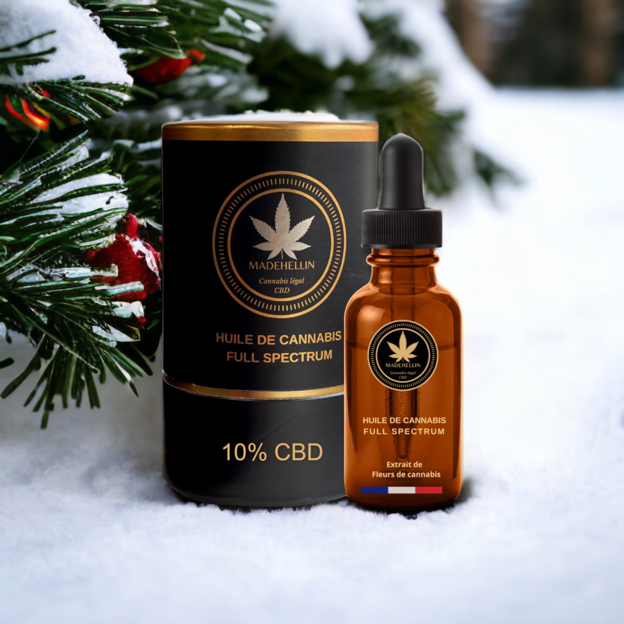 Full Spectrum 10% CBD Oil from Madehellin - Purity and Balance 
