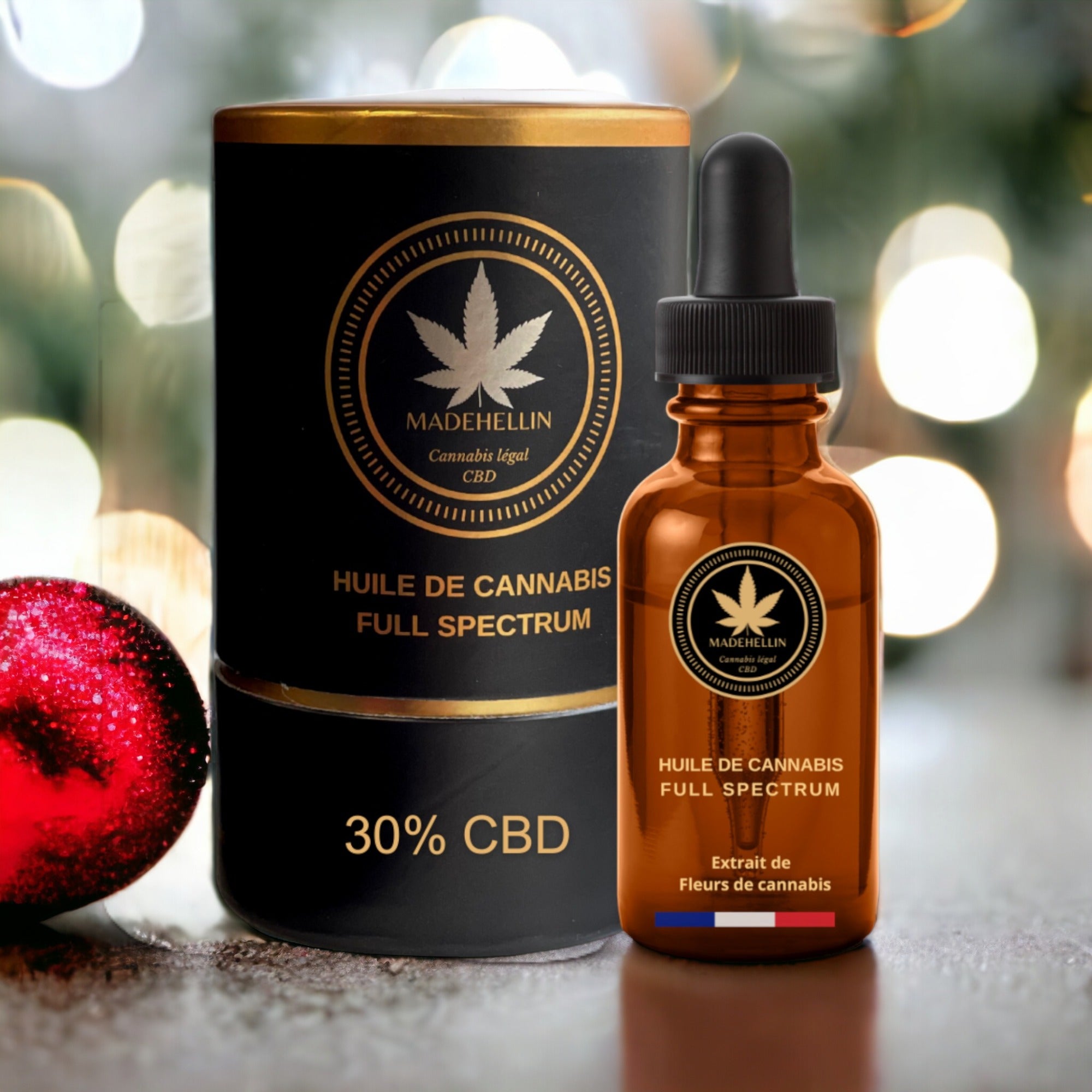 Full Spectrum 30% CBD Oil from Madehellin - Maximum Power for Intensified Well-being 